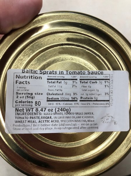 Buy Now Sprats in Tomato sauce 