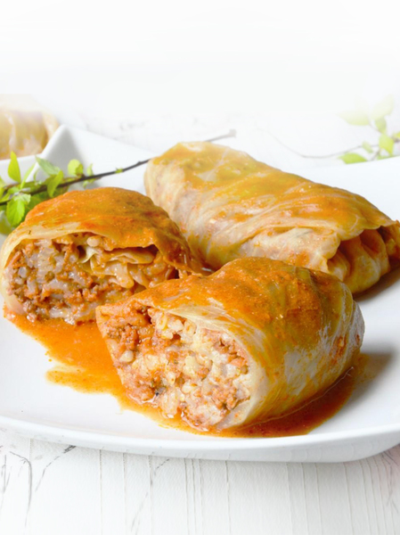 Buy Now Stuffed Cabbage w/ Chiken Rice 